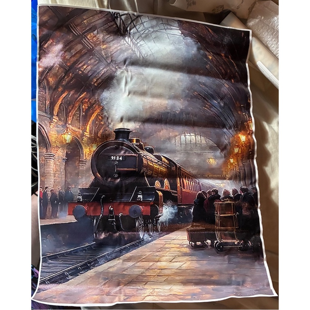Print Canvas Wall Art Hogwarts Express Train Wizarding World of Harry Potter - Picture 3 of 4